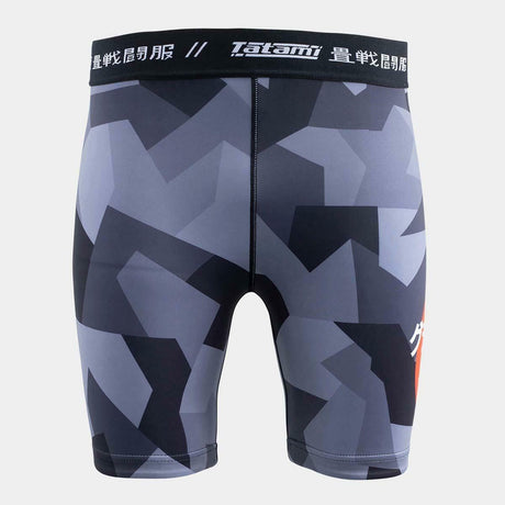 Black Camo Tatami Onyx Vale Tudo Shorts   