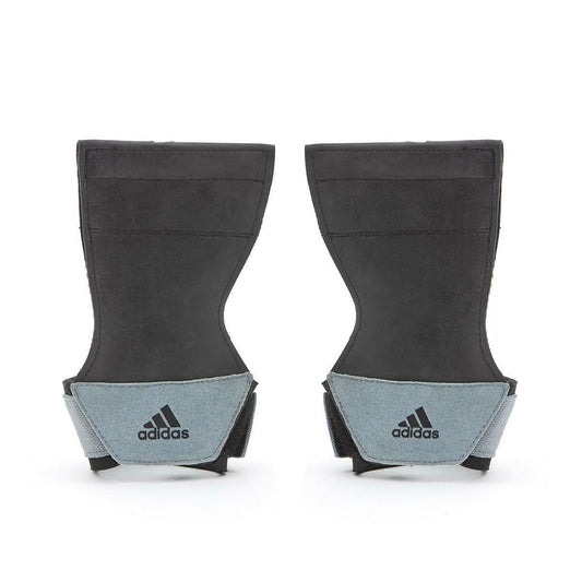 Adidas Padded Lifting Grips Grey ADAC-132