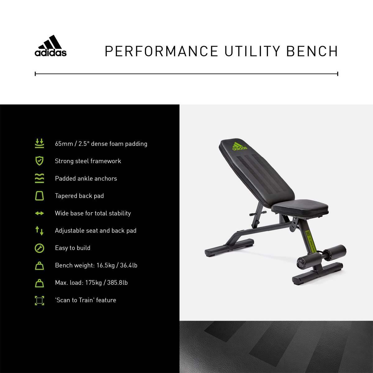 Adidas Performance Utility Bench