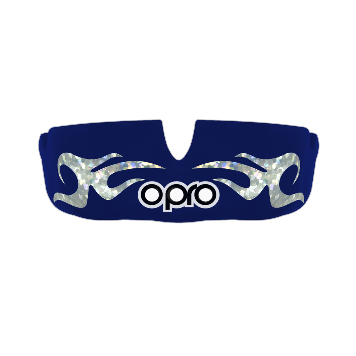 Opro Power Fit Bling Urban Mouth Guard Dark Blue/White