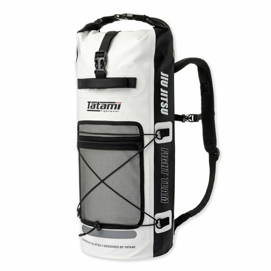 White-Black Tatami Fightwear Drytech Gear Bag