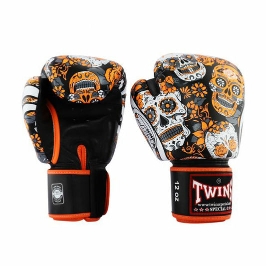 Orange Twins FBGVL3-53 Skull Boxing Gloves