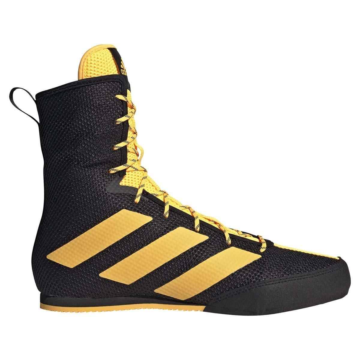 Adidas Box Hog 3 Boxing Boots Black/Gold FZ5307