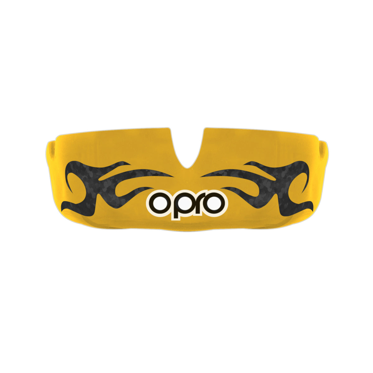 Gold-White Opro Power Fit Bling Urban Mouth Guard   