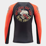 Black/Red Tatami Lucky Eco Tech Recycled Rash Guard   