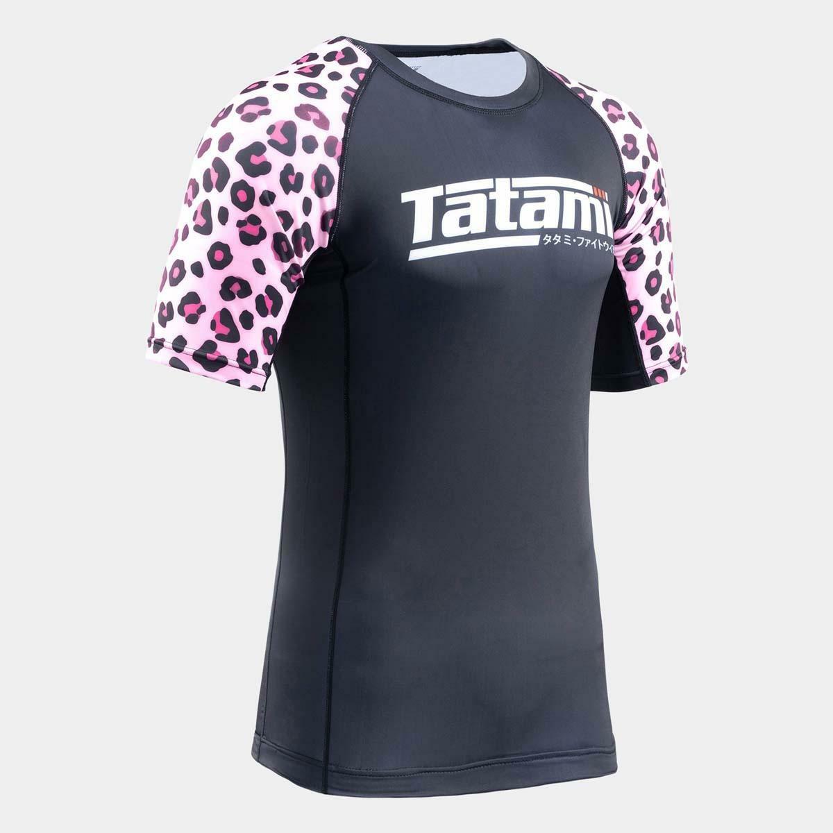 Tatami Recharge Pink Leopard Rash Guard TATRG1173BP