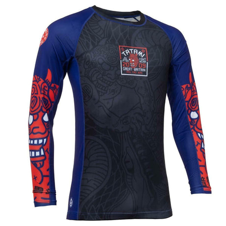 Red Tatami Serpent Eco Tech Recycled Rash Guard Small  