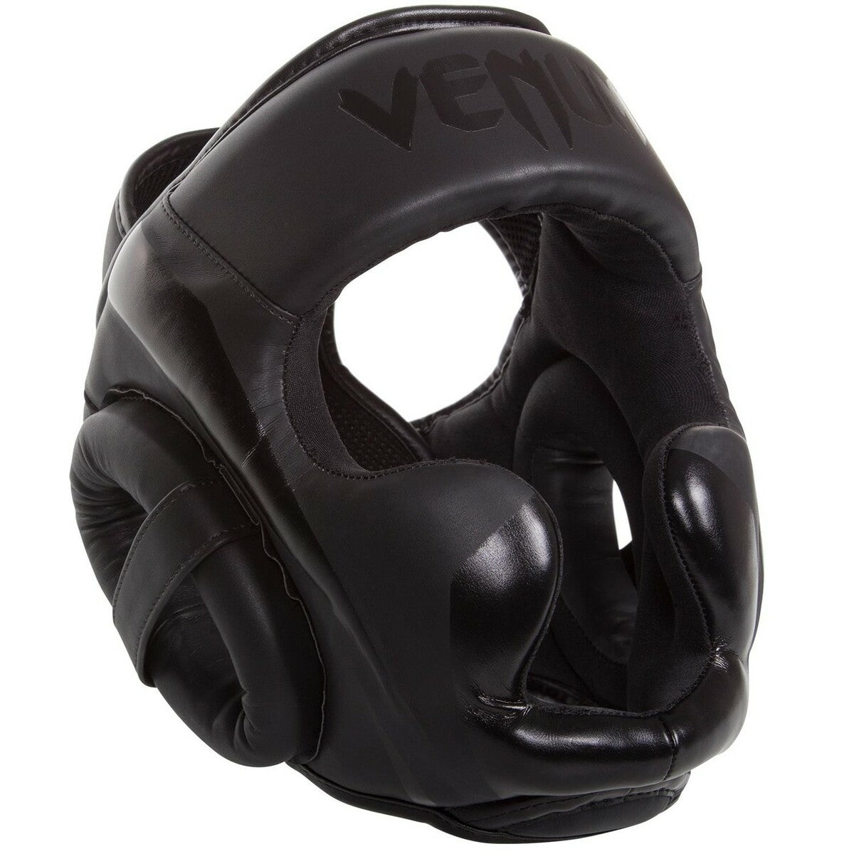 Black/Black Venum Elite Head Guard   