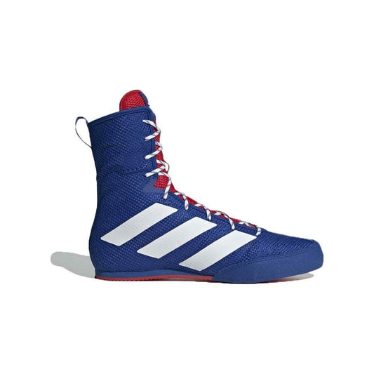 Adidas Box Hog 3 Boxing Boots - Blue/Silver/Red FZ5306