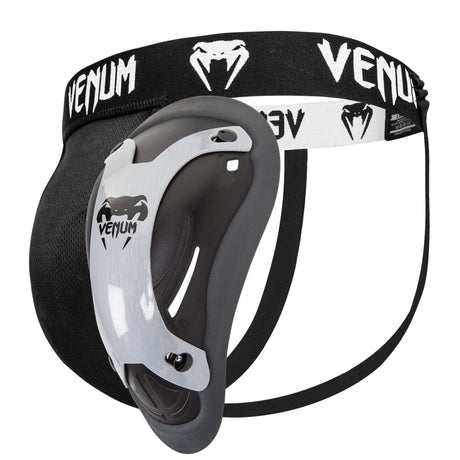 Black/Silver Venum Competitor Mens Groin Guard   