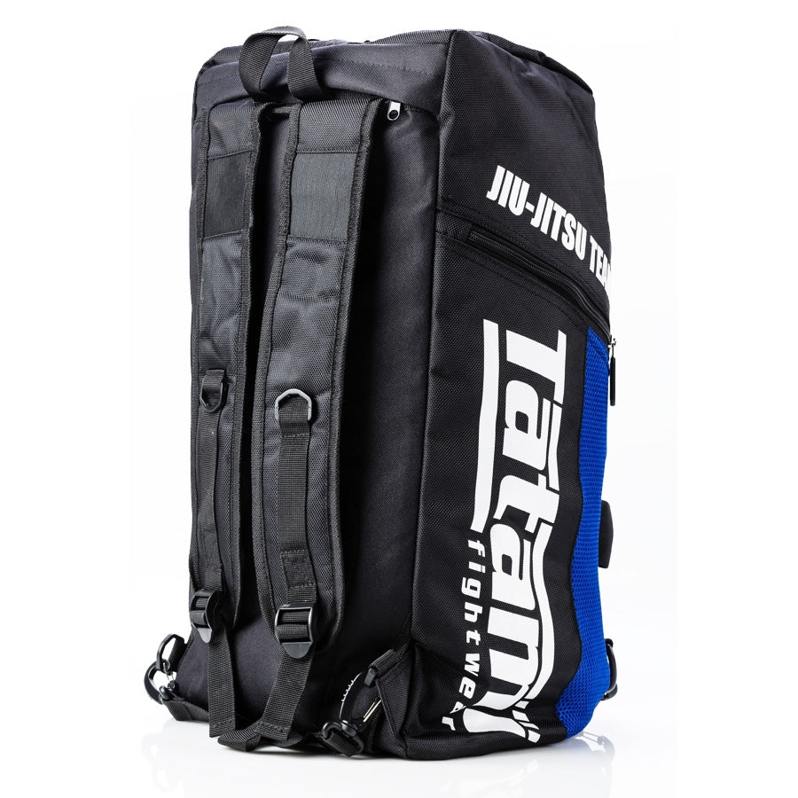 Black-Blue Tatami Fightwear Jiu Jitsu Gear Bag   