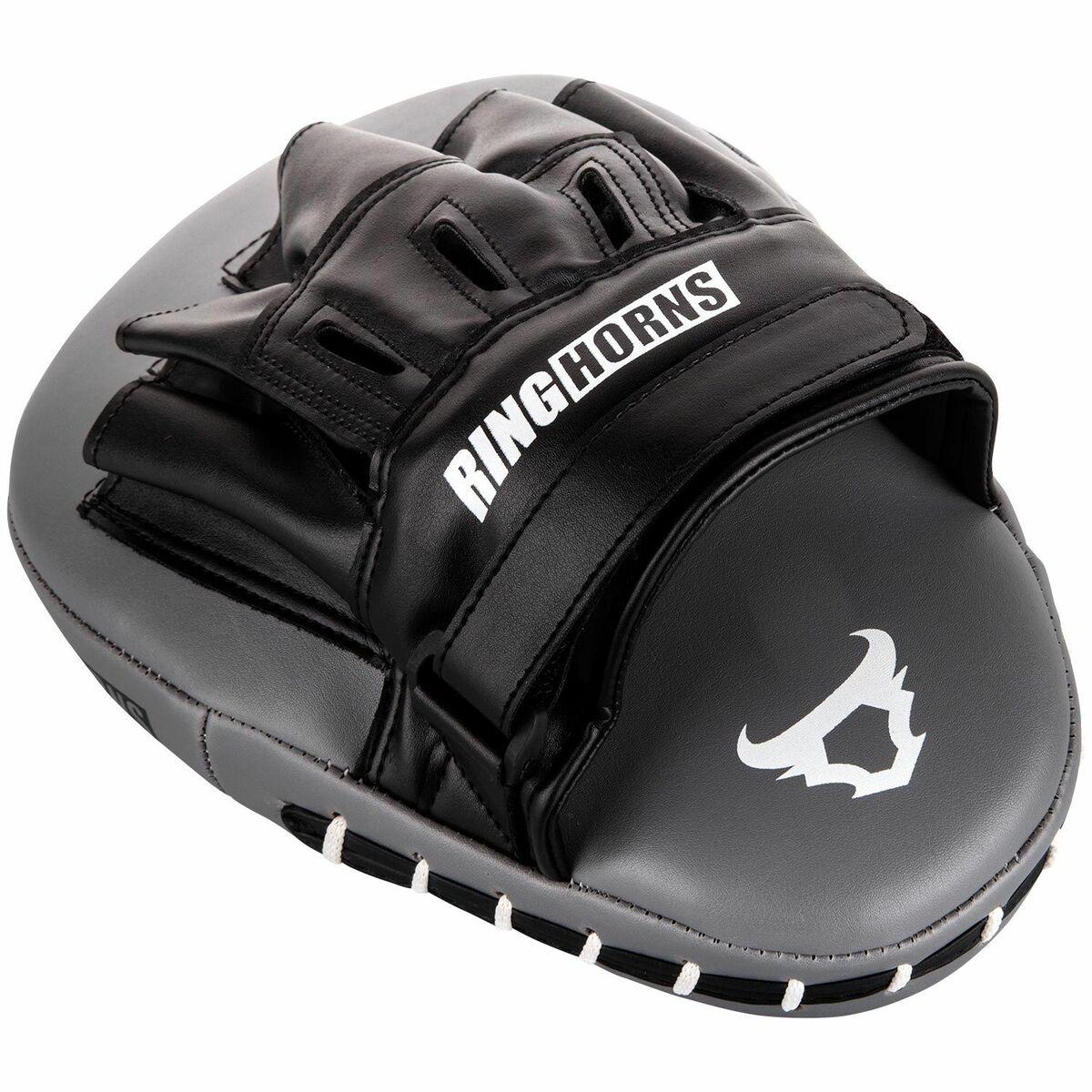 Black-White Ringhorns Charger Focus Mitts   