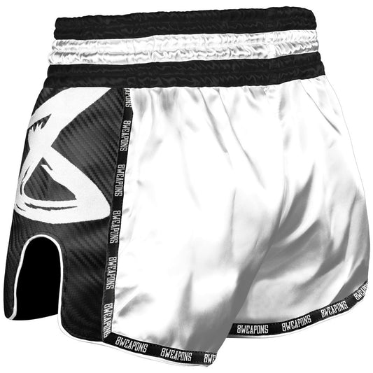 8 Weapons Snow Night Carbon Muay Thai Shorts