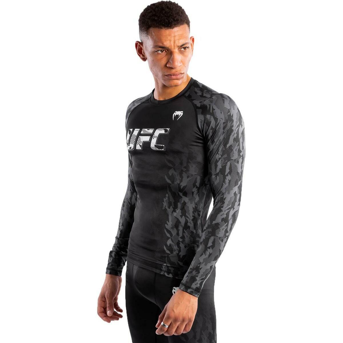 Venum UFC Authentic Fight Week Long Sleeve Rash Guard VEN-00055
