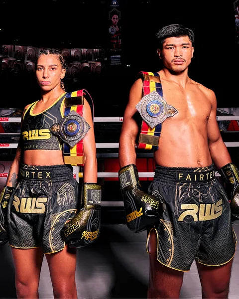 Fairtex Muay Thai fighters at the ring