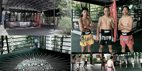 Tuff Muay Thai fighters and their training gym