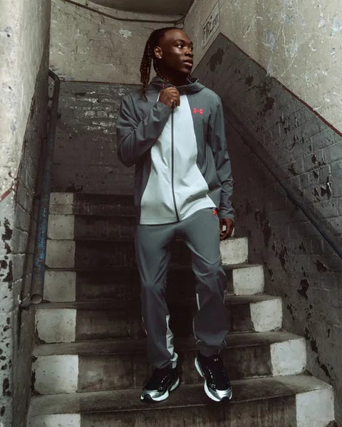 Athlete wearing Under Armour apparel